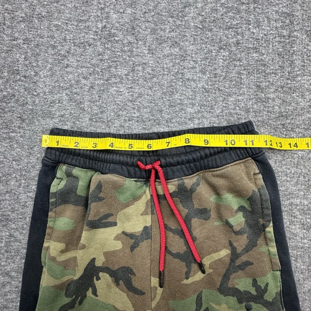 Nike Air Jordan Sweatpants‎ Youth Medium Green Black Camo Jumpman Basketball Gym